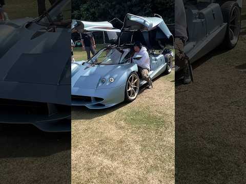 1 of 5 Ultra Rare Pagani Codalunga! 🔥#pagani #rare #supercars