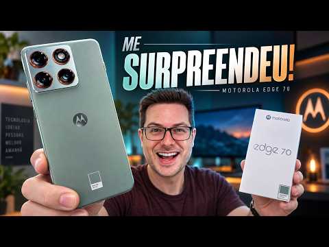 As MELHORES CÂMERAS por ESSE PREÇO? Motorola Edge 70!