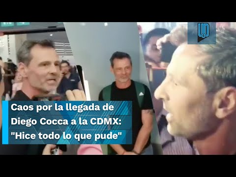 Caos y locura por la llegada de Diego Cocca a la CDMX: Hice todo lo que pude