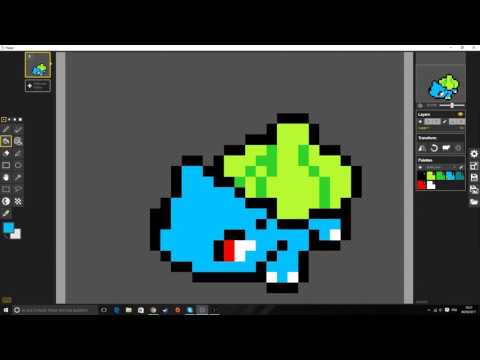 Mini Pixel Art #001 : Bulbizarre