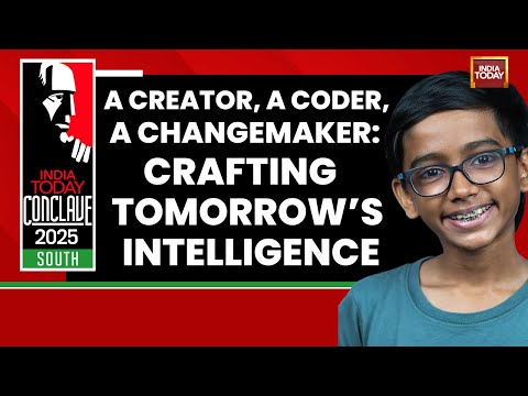 Raul John Aju, 16-Yr-Old Prodigy, On India's AI Race, Jobs & Education | India Today Conclave South