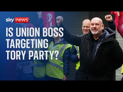 Rail strikes: Union boss 'targeting the Tory party conference'