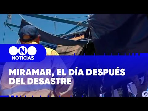 MIRAMAR, EL DÍA DESPUÉS DEL DESASTRE - Telefe Noticias