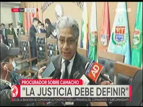03012023   WILFREDO CHAVEZ   LA JUSTICIA DEBE DEFINIR LA LIBERTAD DE LUIS FERNANDO CAMACHO   UNITEL