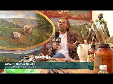 Arte para rendir homenaje a los campesinos de San Antonio de Prado - Telemedellín