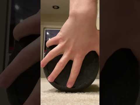 Foam Roll w/ Back and Neck Cracks Short 1 #asmr #foamrolling #jointcracking
