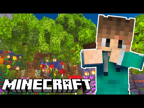 I Built An Overgrown Forest & Lush Trees - Minecraft 1.19 Survival Let's Play (#15)