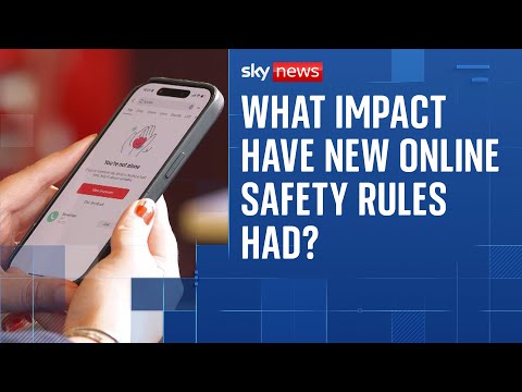 'Tamed' algorithms and plummeting porn views: Impact of new online safety rules one month on
