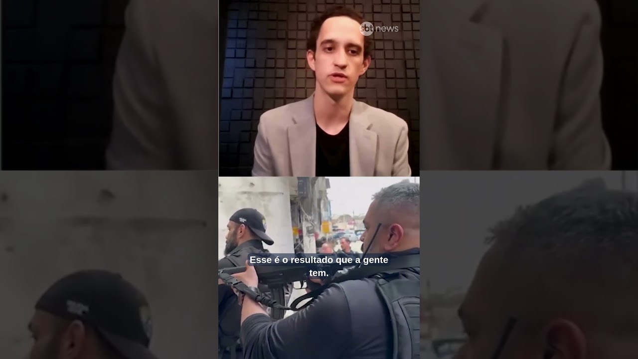 Mais de 80 dos moradores de favela aprovam megaoperação no Rio diz pesquisa | SBT News  TV Online Mais de 80 dos moradores de favela aprovam megaoperação no Rio diz pesquisa | SBT News