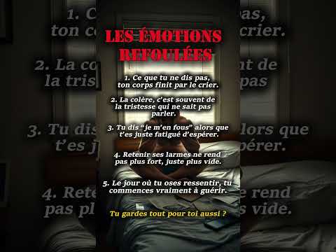 Ton corps parle quand ta bouche se tait.