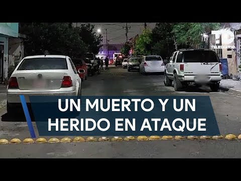 Muere hombre y queda otro herido tras ataque a balazos en Apodaca