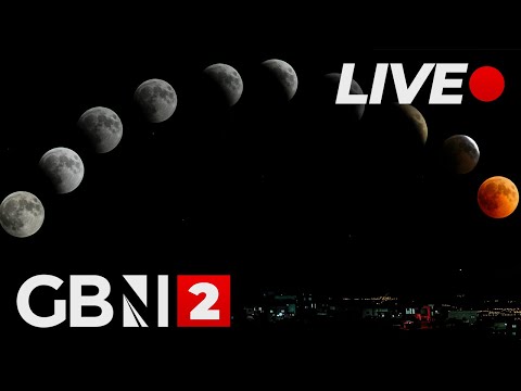 LIVE: Views of total lunar eclipse from LA - Credit: Griffith Observatory