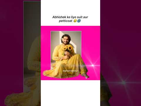 Yeh kya bna diya Abhishek ko 😂 #triggeredinsaan #fukrainsaan #trendingshorts #shortsfeed #shorts