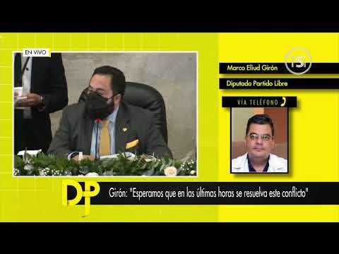 Marco Eliud Girón habla de la reunión de Jorge Cálix y Xiomara Castro