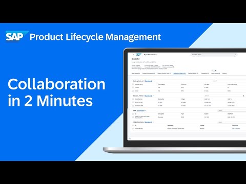 Collaboration with SAP PLM in 2 Minutes | Demo