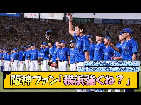 阪神ファン「横浜強くね？」【なんJ/2ch/5ch/ネット 反応 まとめ/阪神タイガース/岡田監督/巨人/クライマックスシリーズ/横浜denaベイスターズ】