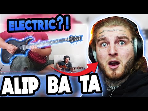 ELECTRIC GUITAR?! Alip Ba Ta - Juli 97 (FIRST REACTION)