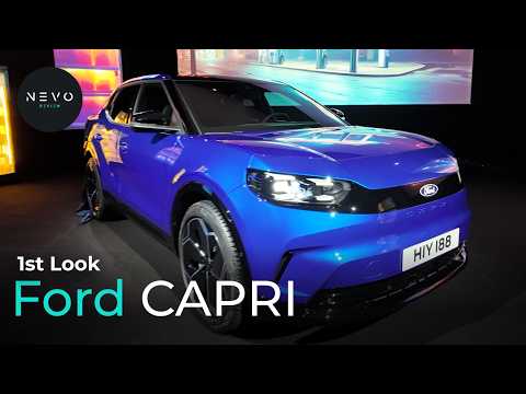 Ford Capri 1st Look - The Legend is Back and All Electric