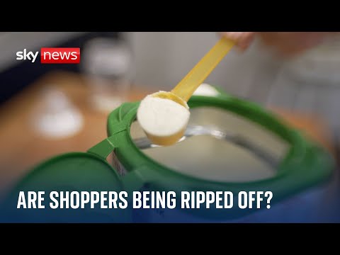 Cost of living: Shoppers 'overcharged' for branded goods including baby formula