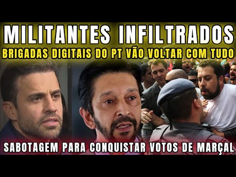 URGENTE BOULOS PREPARA SABOTAGEM COM INFILTRADOS EM GRUPOS PARA CONQUISTAR OS VOTOS DE MARÇAL EM SP