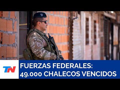 El estado de las fuerzas federales: 49.000 chalecos vencidos, 800 autos rotos y aviones en tierra