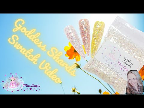 Goddess Shards Swatching - COMING SOON - Exclusive to Miss Lucy's
