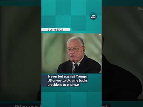 General Keith Kellogg, says the U.S. leader could close a deal between Ukraine and Russia #itvnews