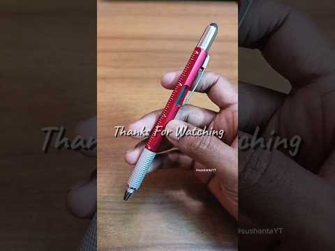 7 in 1 Multifunctional Ballpoint Pen #shorts #short #7in1pen #gadgets #techtrends #foryou