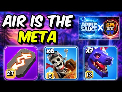 Running the BEST Air Army With Smitty in Clash of Clans