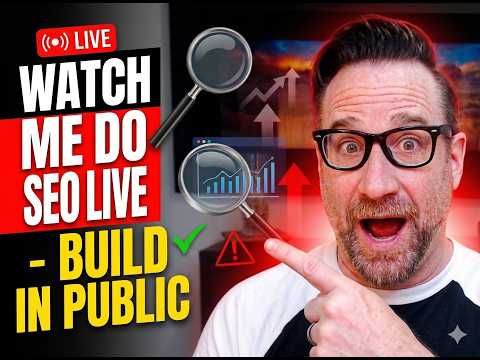 Build SEO In Public: Watch and Learn SEO Live as I build in Public