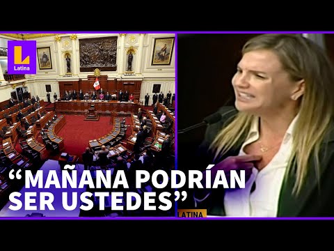 Congreso acusa a Luciana León: Mira la insólita defensa de la exparlamentaria en el Pleno