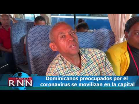 Dominicanos preocupados por el coronavirus