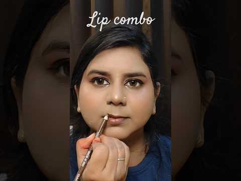 Best lip combo for brown skin tone girls✅💖