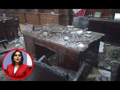 Congreso: Parte del techo cae sobre despacho de congresista Patricia Juárez