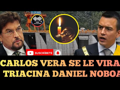 CARLOS VERA SE TERMINA DE VIRAR Y TRAICIONA AL PRESIDENTE DE CARTON DANIEL NOBOA NOTICIAS RFE TV