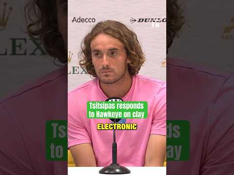 Tsitsipas: “Tennis deserves drama” 👀 #tsitsipas #montecarlo #tennisnews