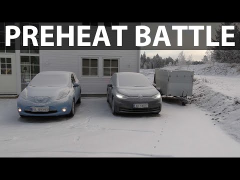 Preheating Leaf and ID3 after parked one week in -12°C