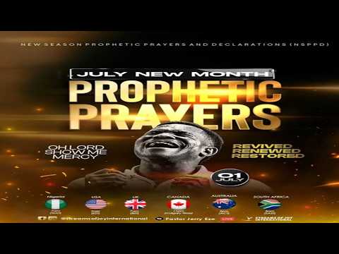 NEW MONTH PROPHETIC PRAYERS || OH LORD SHOW ME MERCY || NSPPD || 1ST JULY 2026