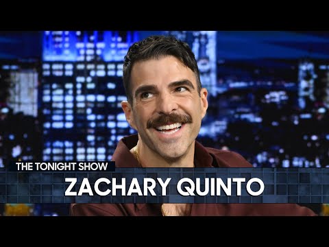 Zachary Quinto Talks Brilliant Minds and Shows Jimmy How to Strike a Red-Carpet Pose (Extended)