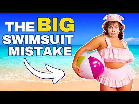 The BIG Swimsuit MISTAKE Women Over 50 Make  And What To Do Instead