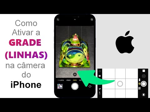 Como Ativar a GRADE (LINHAS) na câmera do iPhone