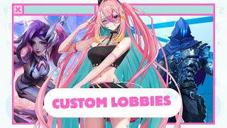 【 League of Legends | Valorant 】Custom Lobbies with Synthizens!【 VOLS 