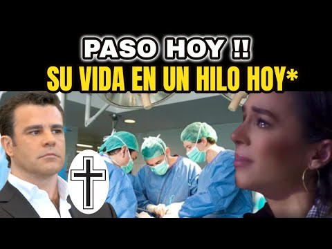 ?ULTIMA HORA ! HACE UNOS MINUTOS ! Revelan TRISTE NOTICIA HOY, Eduardo Capetillo PIDEN ORACIONES HOY