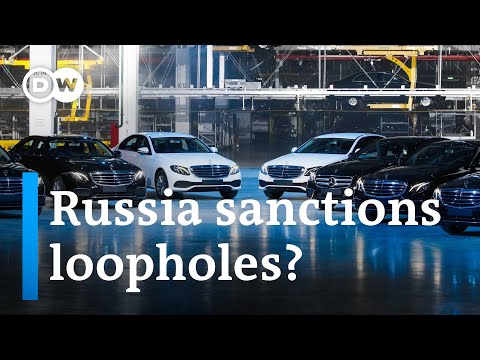 How German goods are still getting to Russia | DW Business