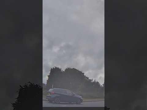 Car Goes to Pull Out Early on a Roundabout #DashCam #Shorts #Driving