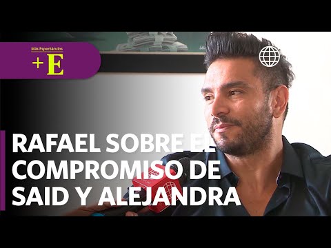 ¿Cómo Rafael Cardozo se enteró del compromiso de Alejandra  y Said? | Más Espectáculos (HOY)