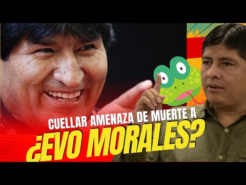 EVO MORALES responde a la AMENAZA de muerte de CUELLAR