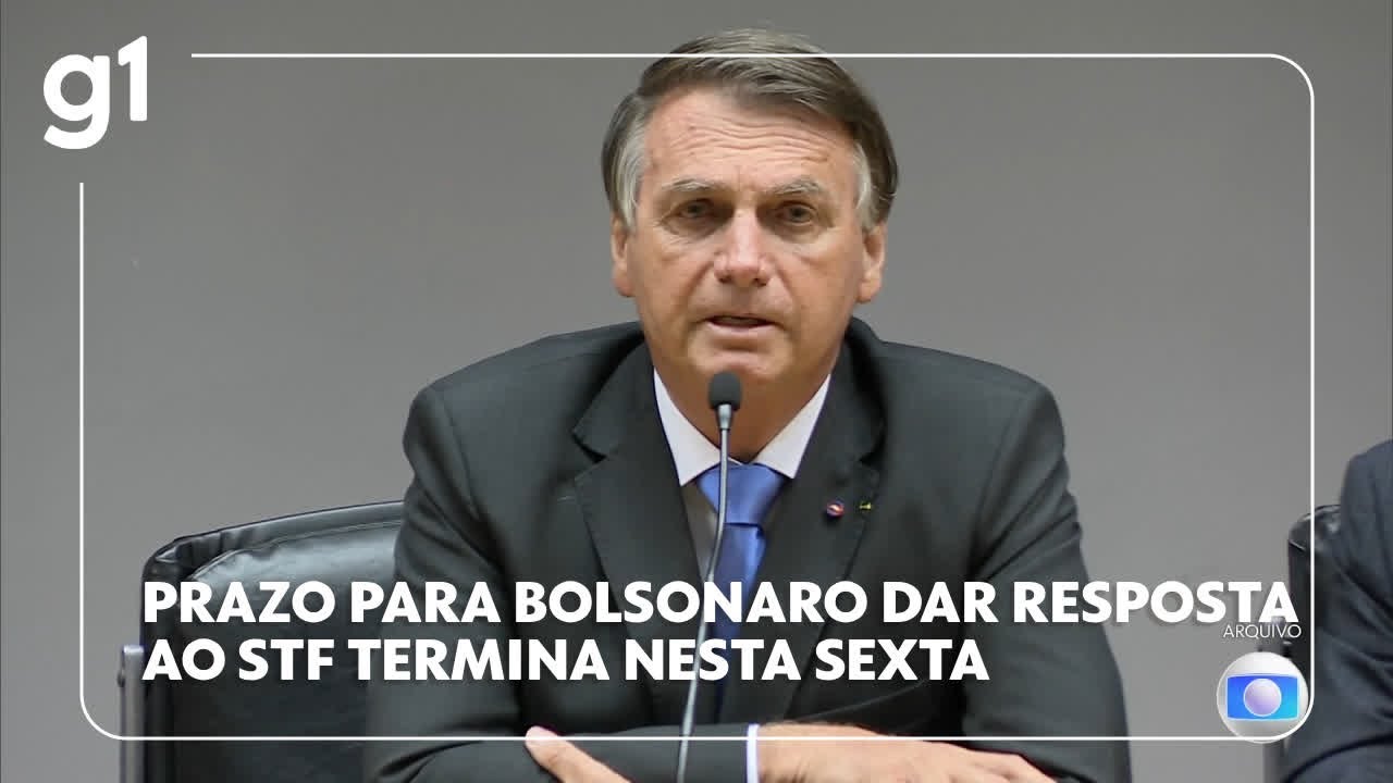 Termina nesta sexta 22 prazo para a defesa de Bolsonaro explicar descumprimento de obrigações