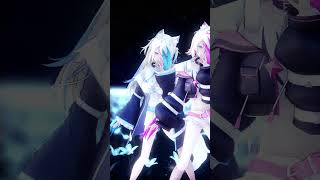 【ホロライブMMD】フワワ＆モココ「 天天天国地獄国/Aiobahn +81 feat. ななひら & P丸様。」#天天天国地獄国 #mmd