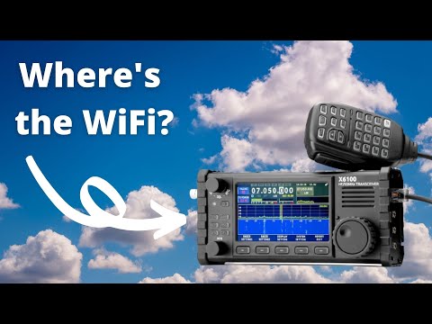 Xiegu X6100 - Where's the WiFi and Bluetooth?